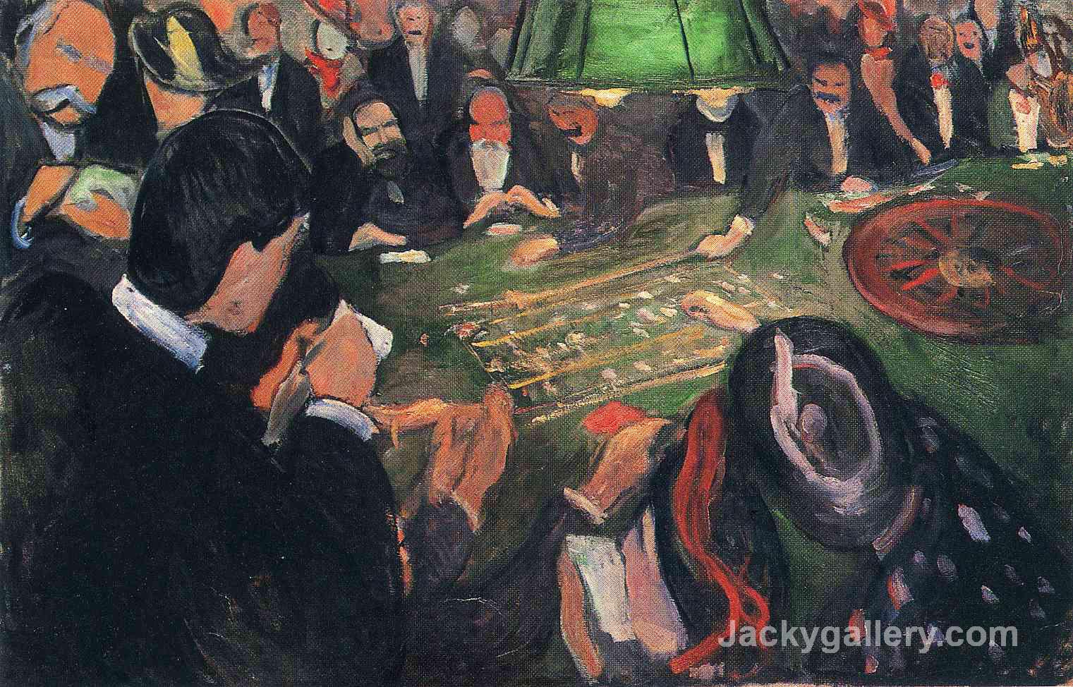 By the Roulette by Edvard Munch paintings reproduction